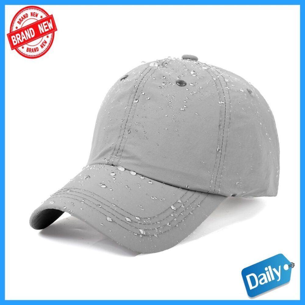 Quick Drying Baseball Hat UPF50+ Waterproof Lightweight Unisex Adjustable